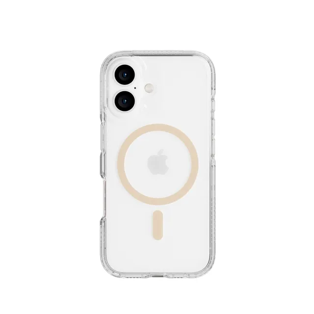 tech21-flexquartz-iphone-16-h-lle-gold-magsafe-klar-16ft image 1