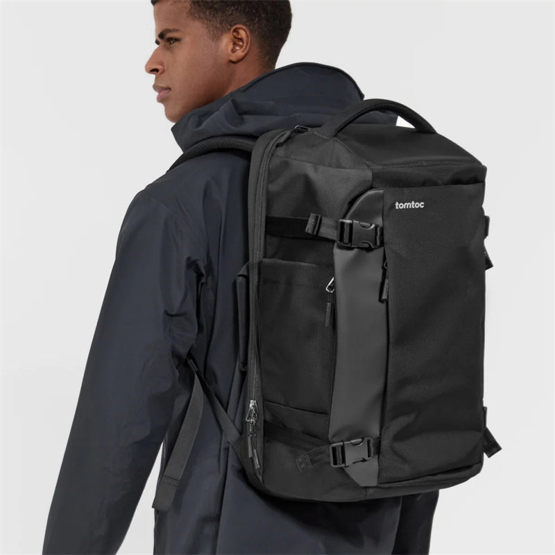 tomtoc-travel-storage-bundle-m-40l-rucksack-pouch-schwarz image 3