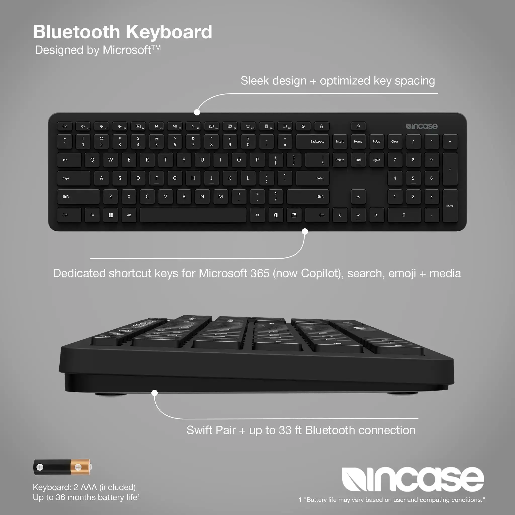 incase-designed-by-microsoft-bluetooth-tastatur-schwarz-englisch image 3