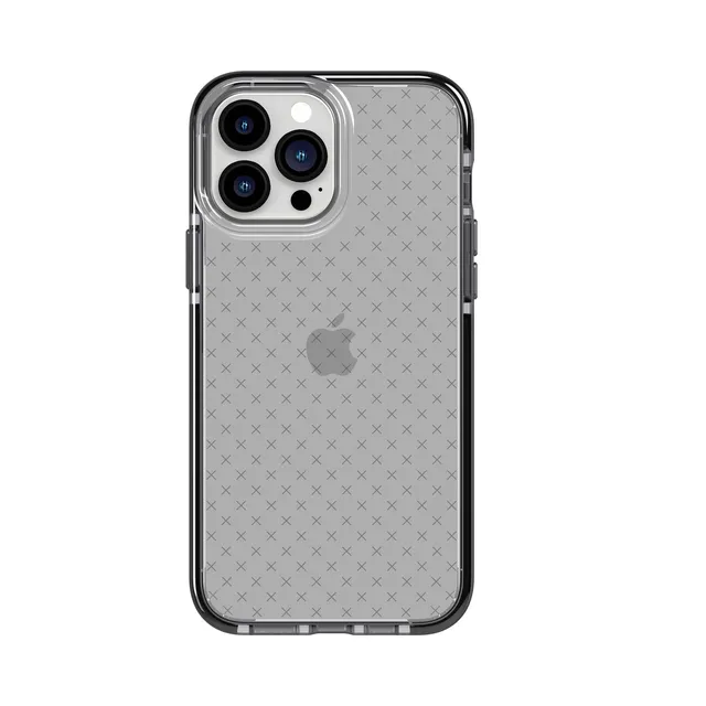 tech21-evocheck-iphone-13-pro-max-handyh-lle-smokey-black-robust image 1