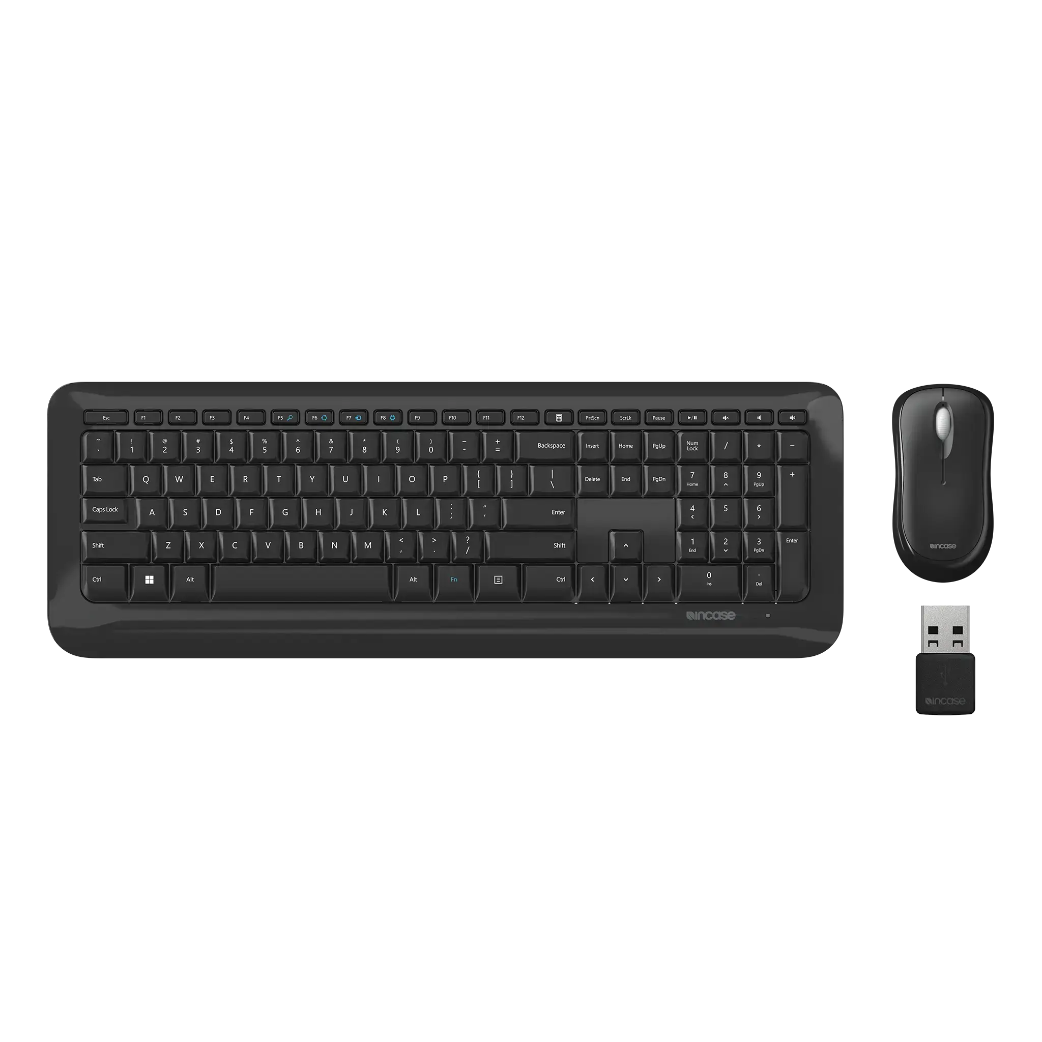 incase-designed-by-microsoft-wireless-desktop-850-tastatur-set-schwarz image 1