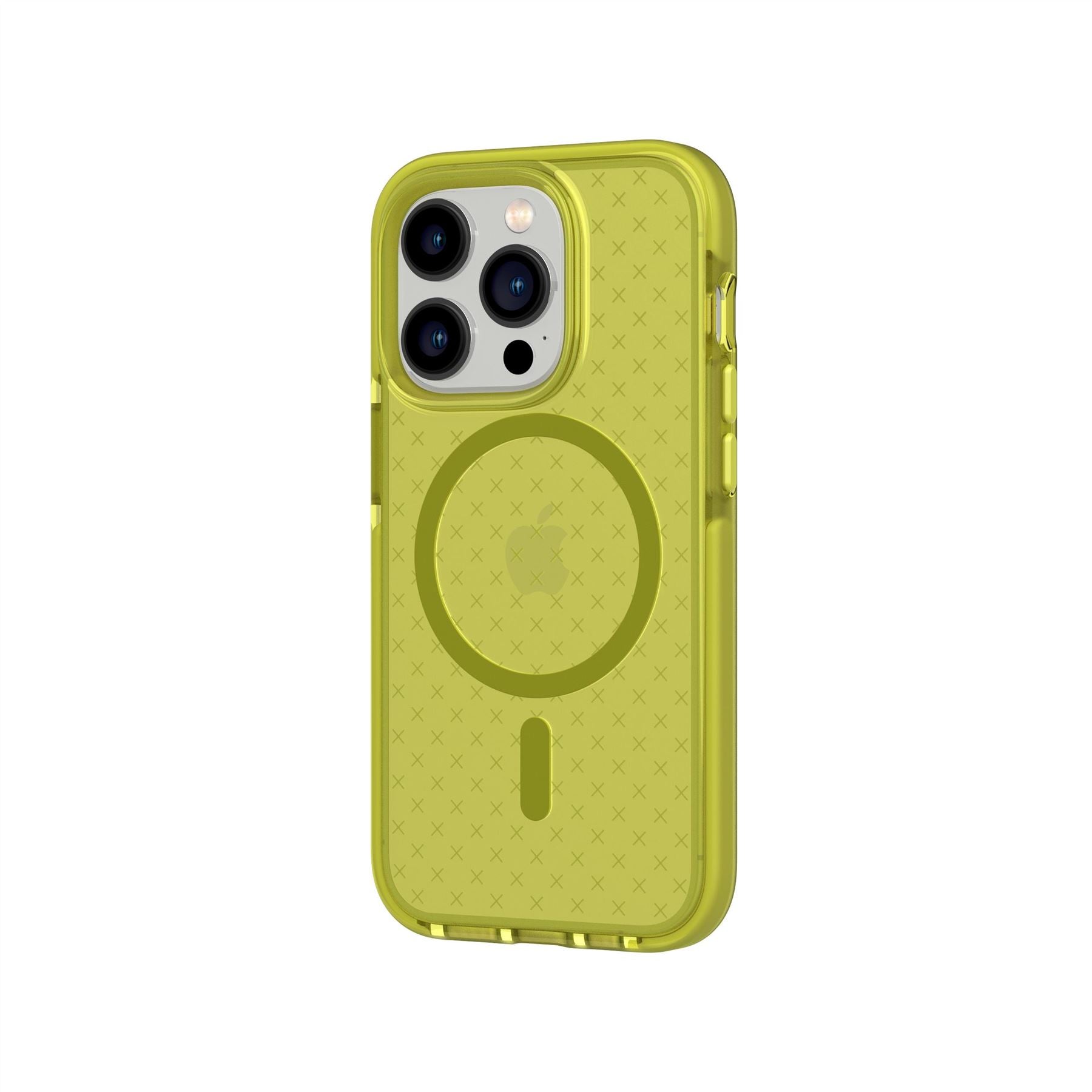 tech21-evocheck-iphone-14-pro-handyh-lle-magsafe-gelb-16ft-schutz image 5