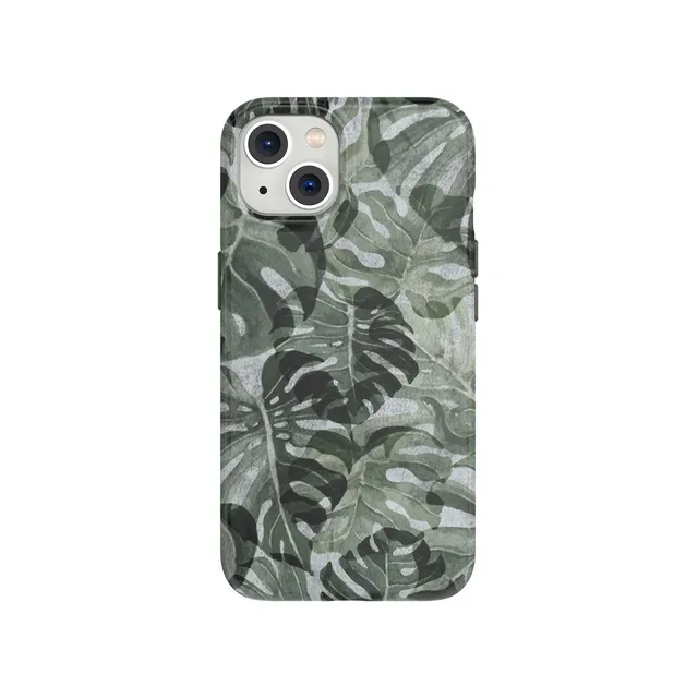 tech21-eco-art-iphone-13-h-lle-delicate-earth-green-muster image 1