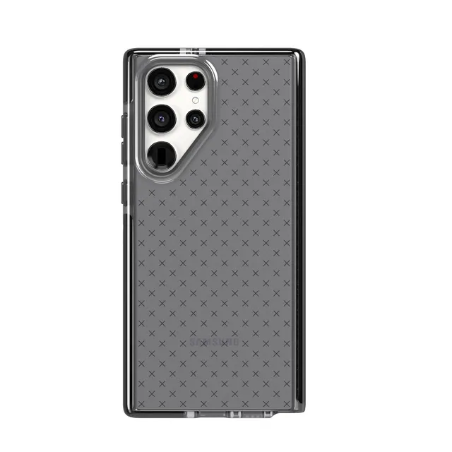 tech21-evo-check-galaxy-s22-ultra-h-lle-smokey-black-s-pen image 1