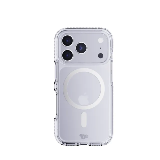 tech21-evocrystal-magsafe-iphone-17-pro-h-lle-silber-klar image 1