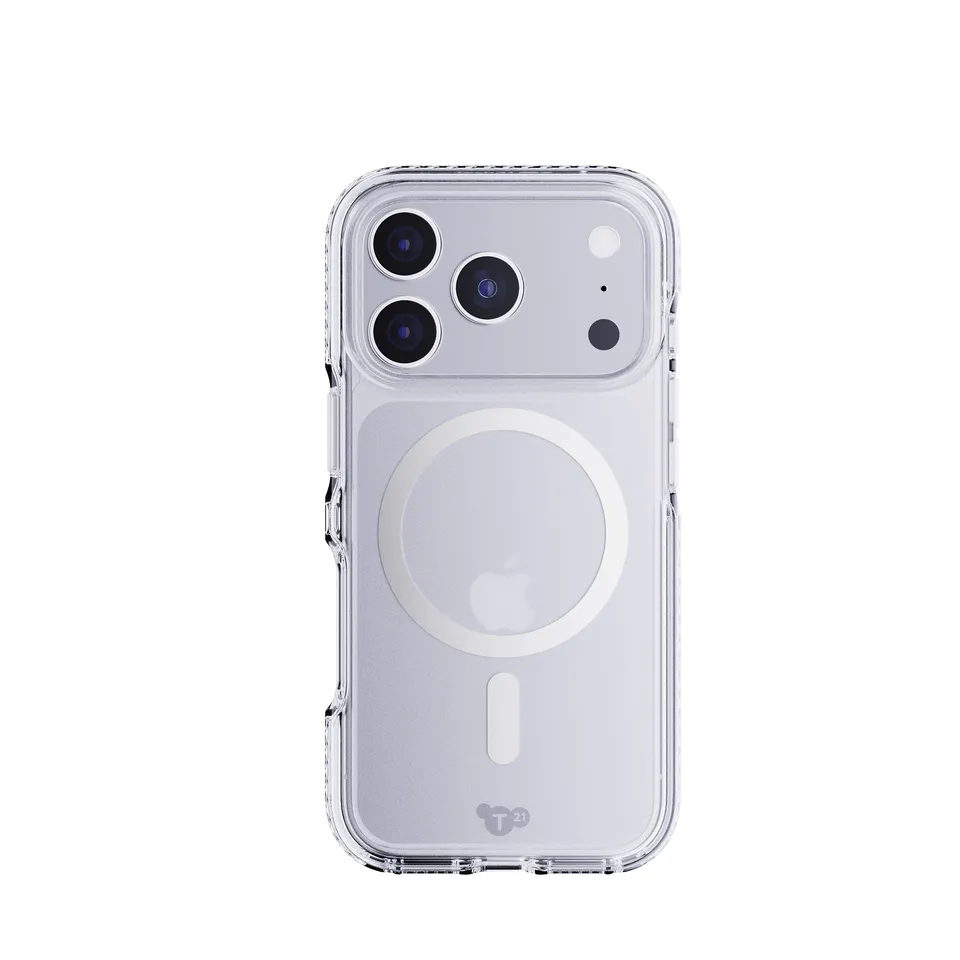 tech21-evocrystal-magsafe-iphone-17-pro-h-lle-silber-klar image 1
