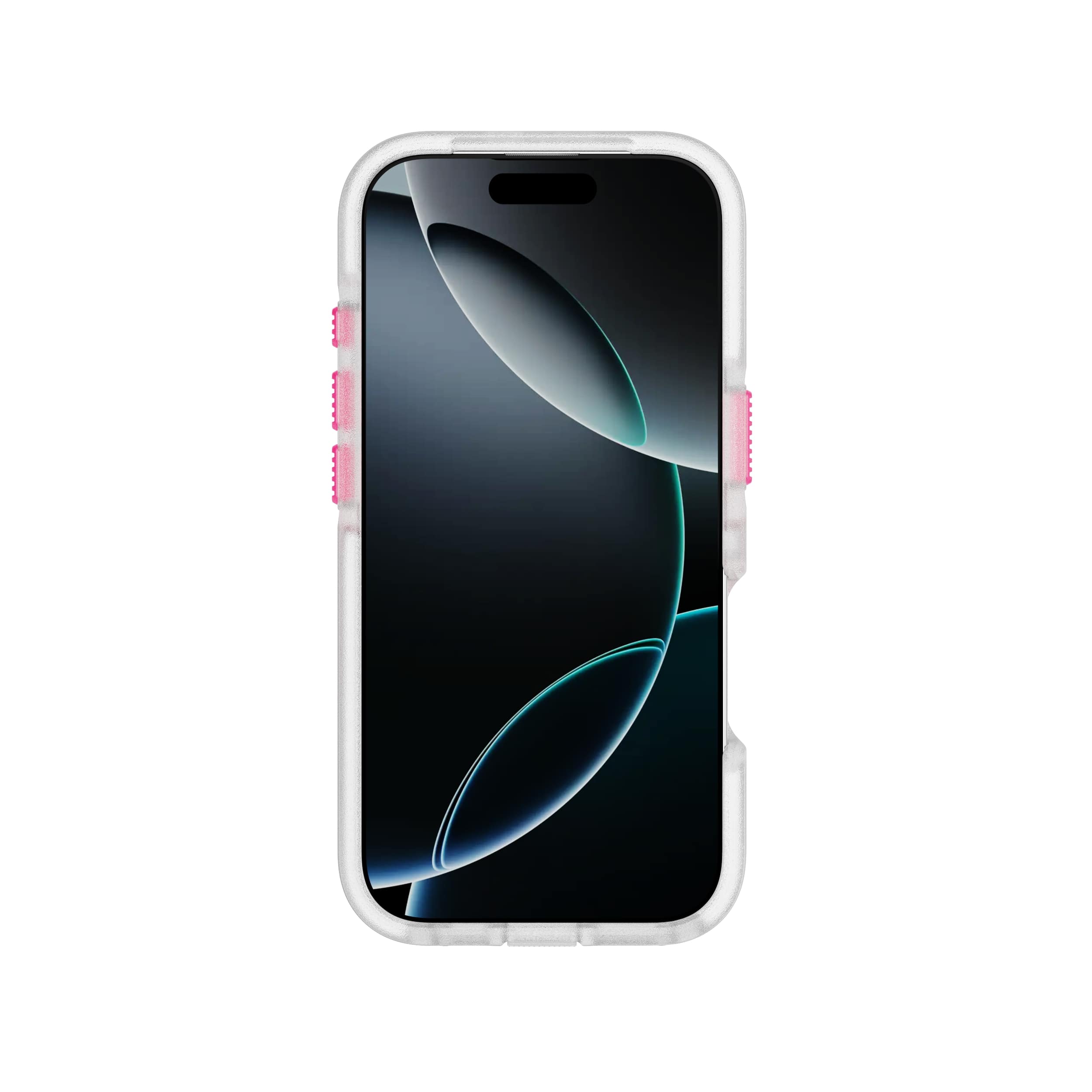 tech21-flexpro-iphone-16-pro-handyh-lle-neon-pink-orange-glow image 2