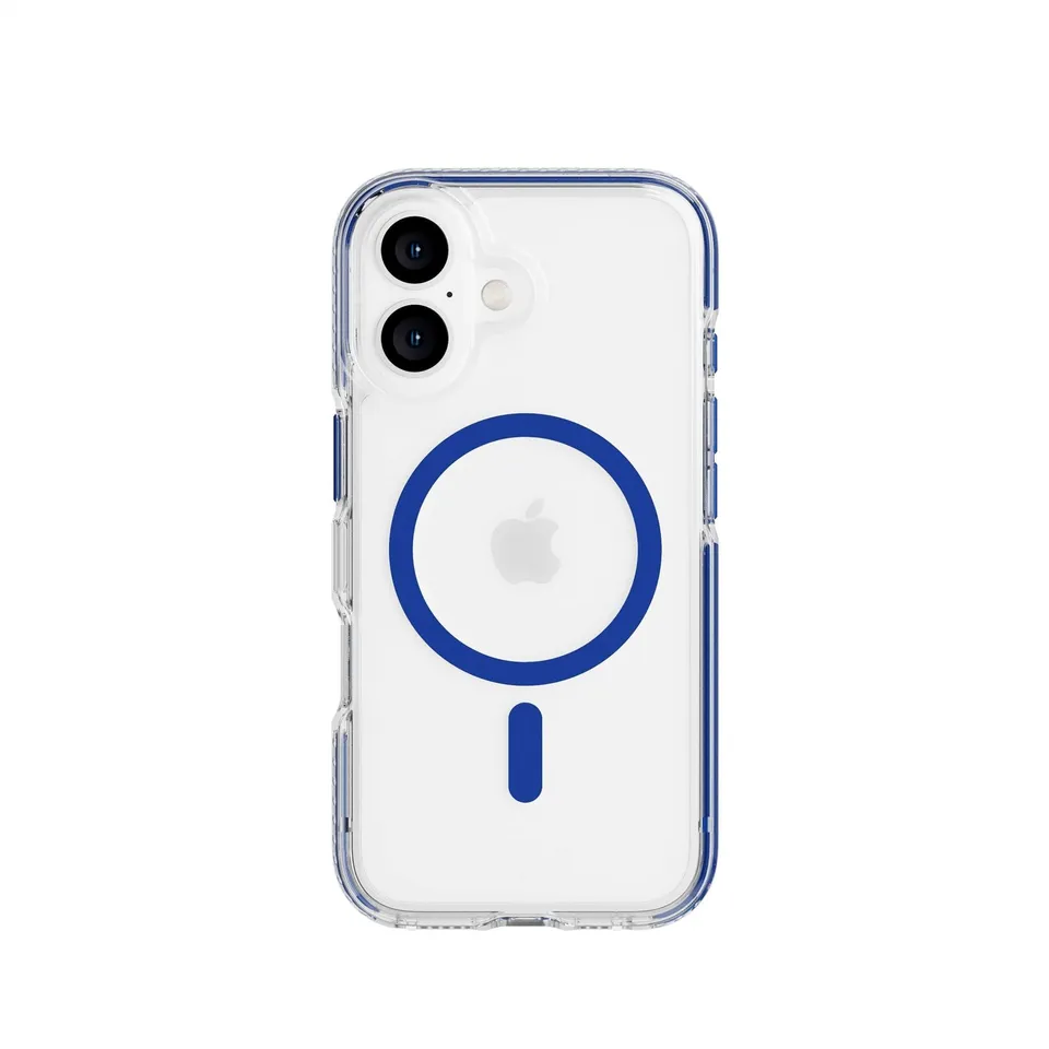 tech21-evocrystal-iphone-16-handyh-lle-blau-magsafe-klar image 1