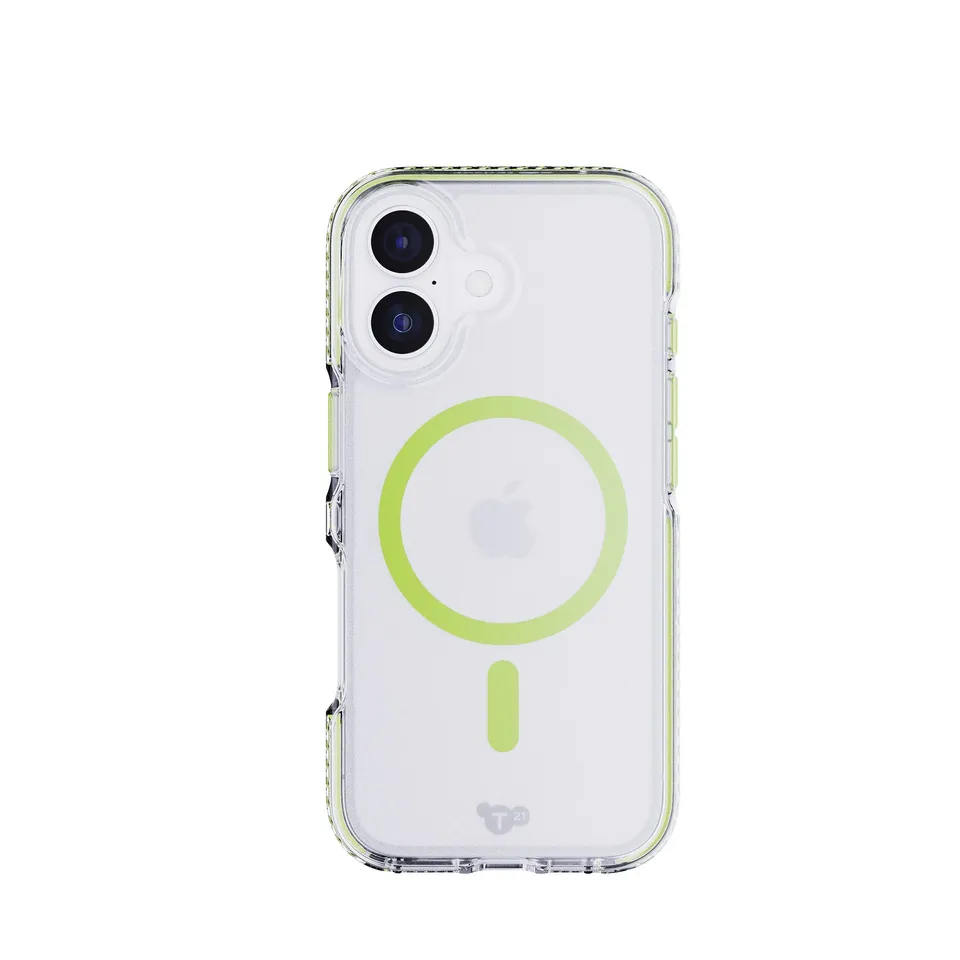 tech21-evocrystal-glow-iphone-17-h-lle-gr-n-magsafe-leuchtend image 1