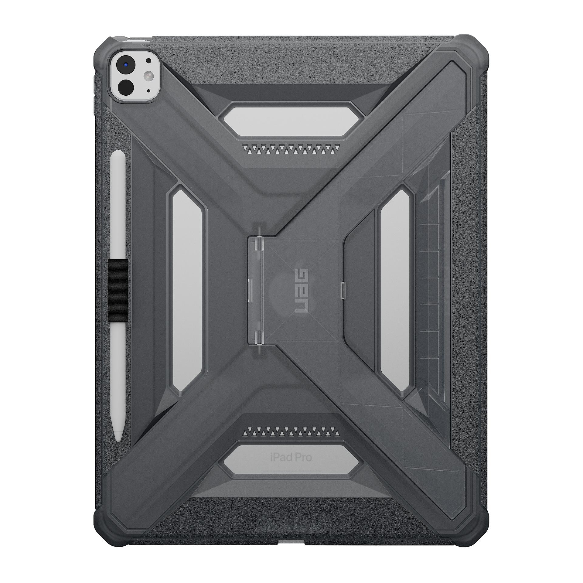 uag-scout-plus-ipad-pro-13-h-lle-mit-st-nder-schwarz-sto-fest image 1