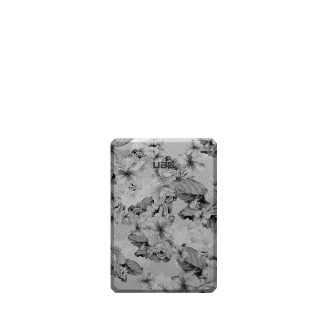 uag-srge-slim-5k-powerbank-floral-grey-magnetisch image 1