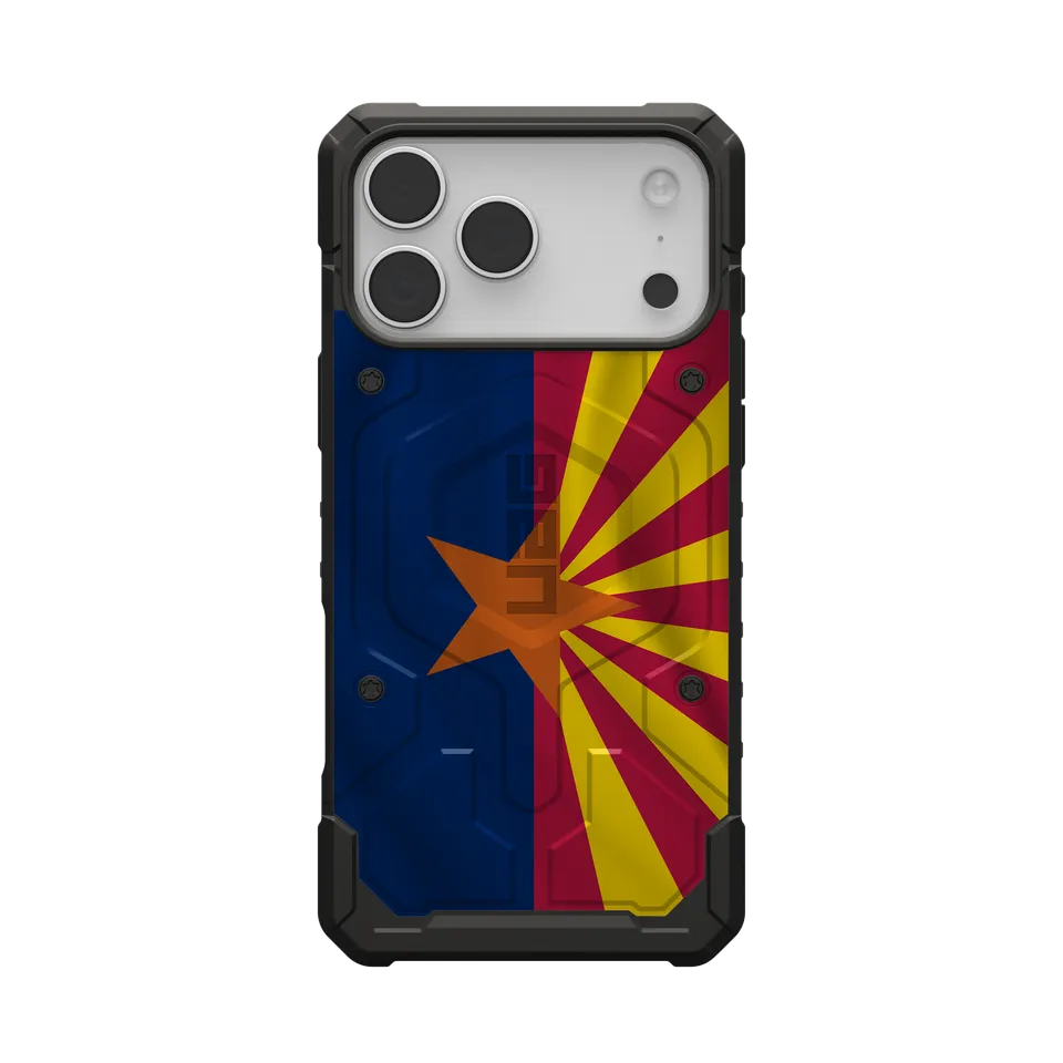 uag-pathfinder-iphone-17-pro-max-h-lle-magsafe-arizona-flag image 1