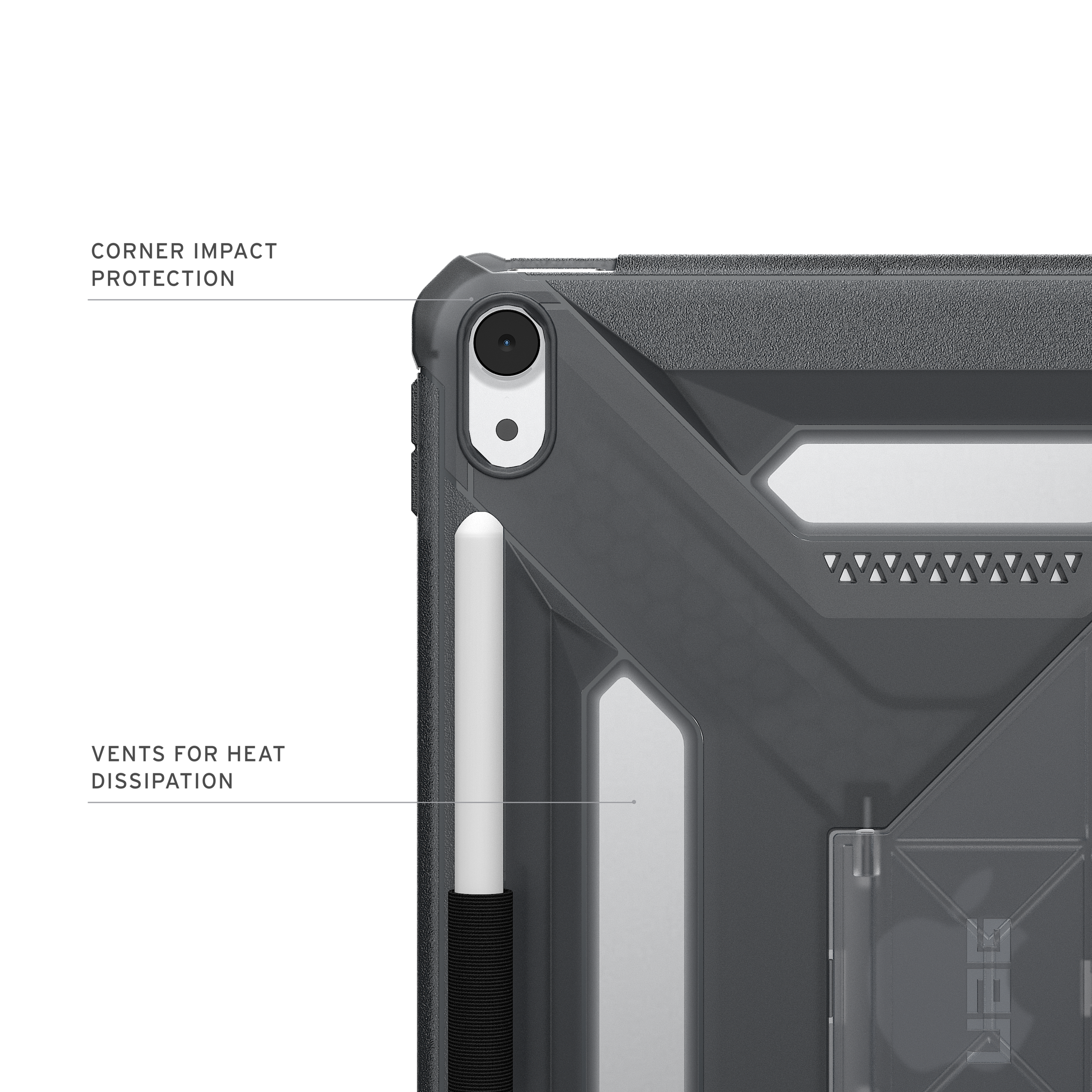 uag-scout-plus-ipad-air-11-h-lle-mit-st-nder-schwarz image 5