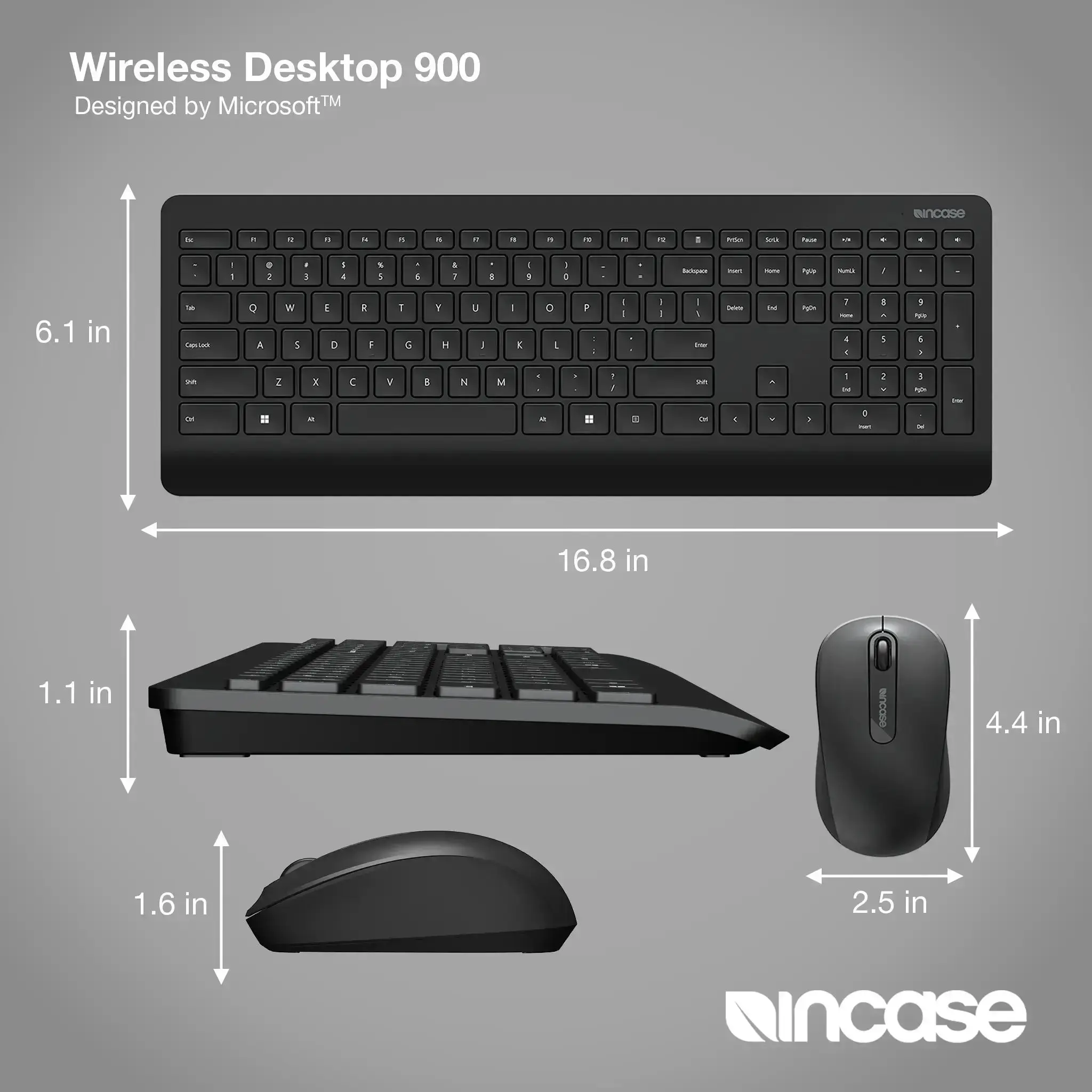 incase-designed-by-microsoft-wireless-desktop-900-tastatur image 4