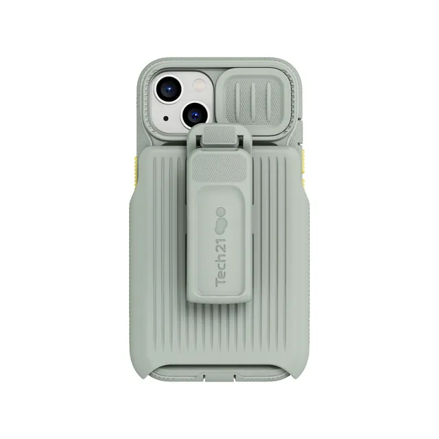 tech21-evomax-handyhulle-iphone-13-khaki-grey-holster image 1