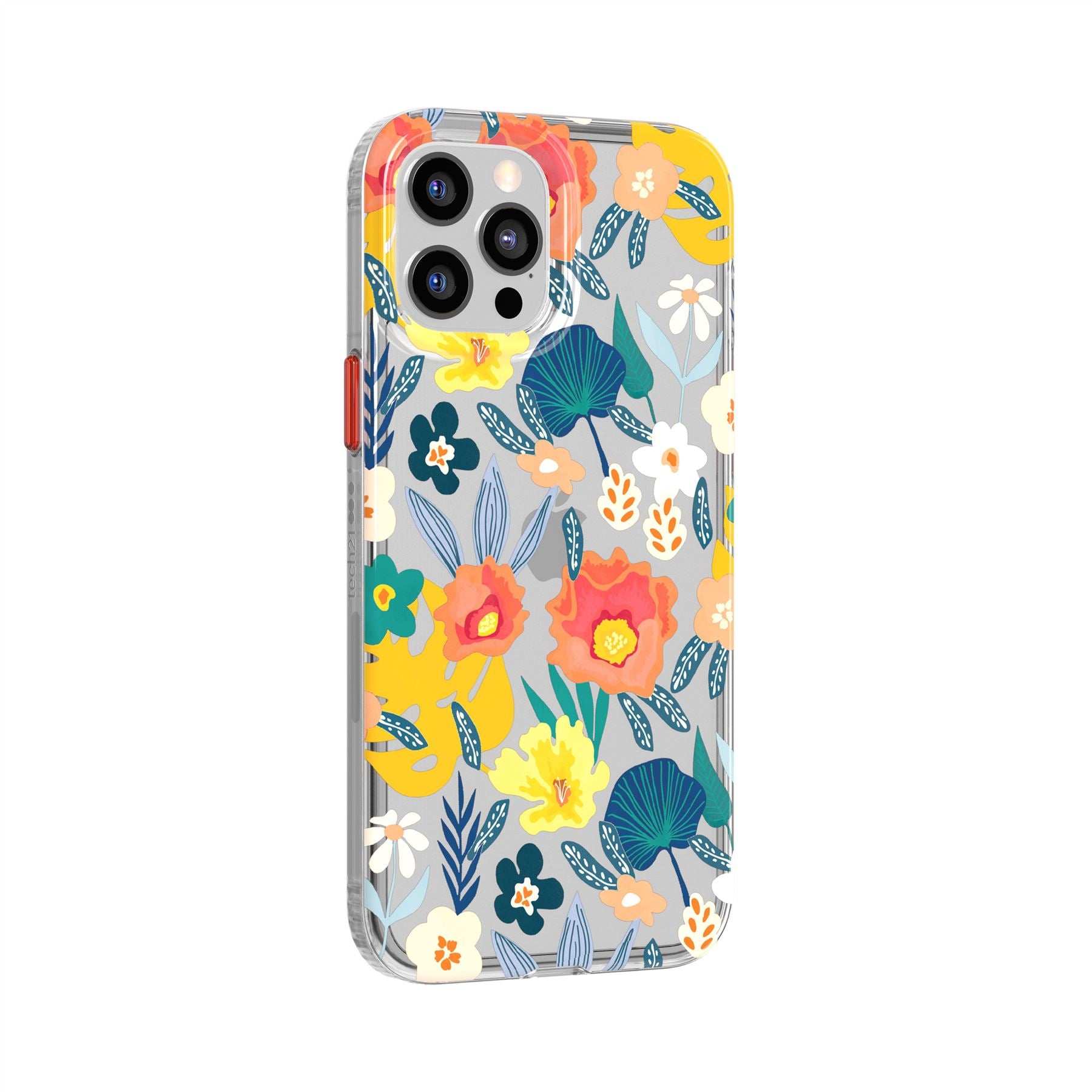 tech21-evoart-iphone-12-pro-max-handyh-lle-orange-blumen image 5