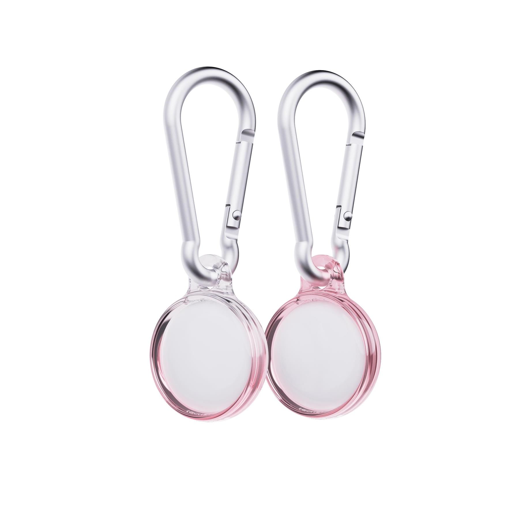tech21-evopink-airtag-h-lle-cherry-blossom-2er-set-karabiner image 2