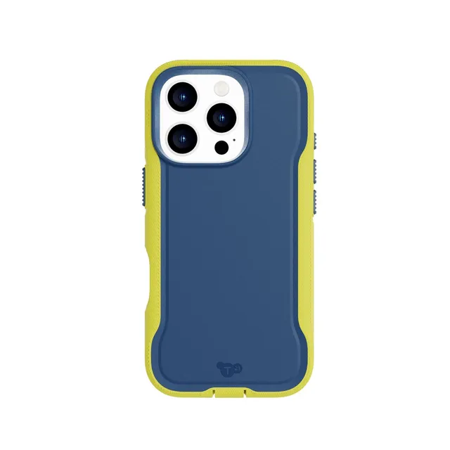 tech21-evopro-iphone-16-pro-magsafe-h-lle-navy-gelb image 1