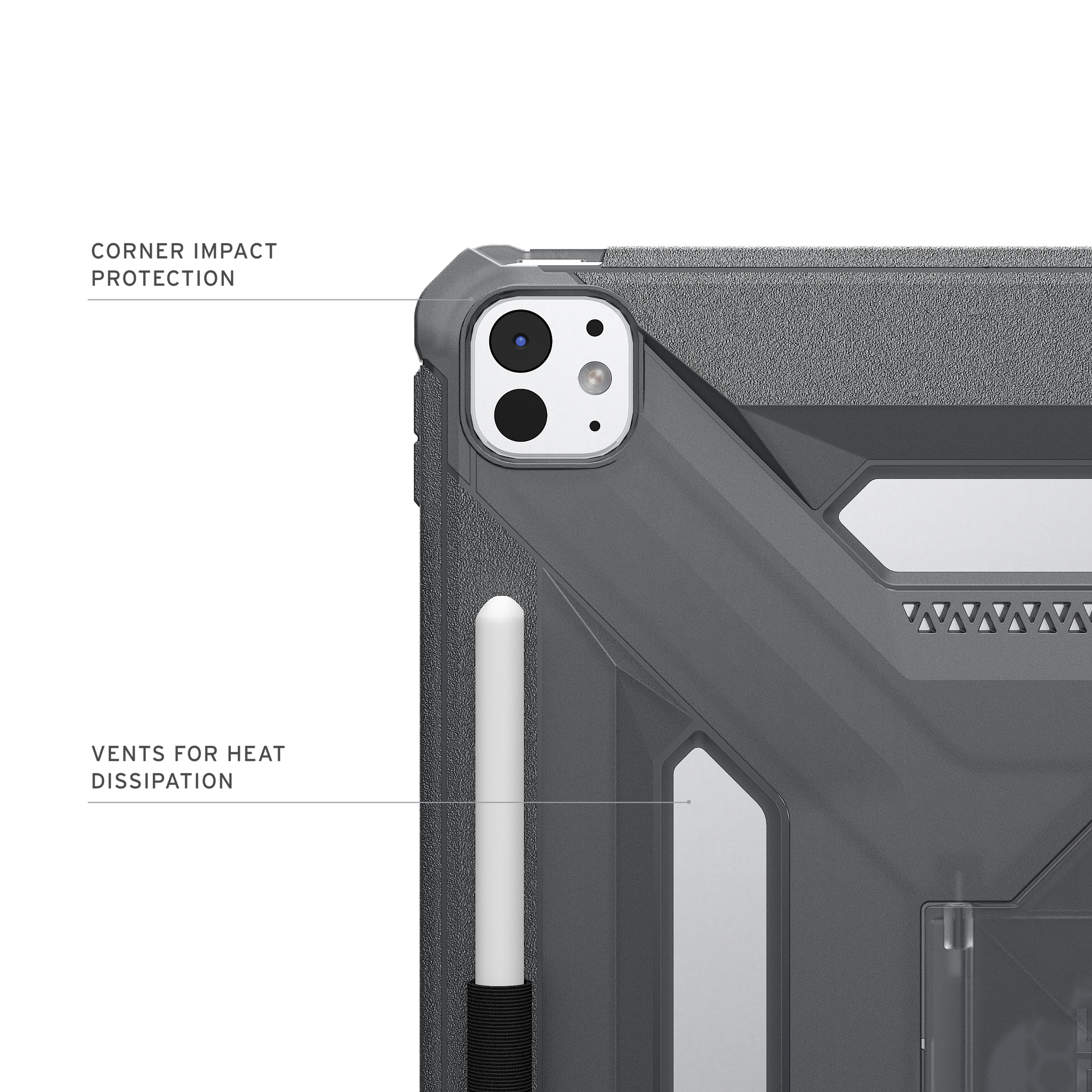 uag-scout-plus-ipad-pro-13-h-lle-mit-st-nder-schwarz-sto-fest image 5