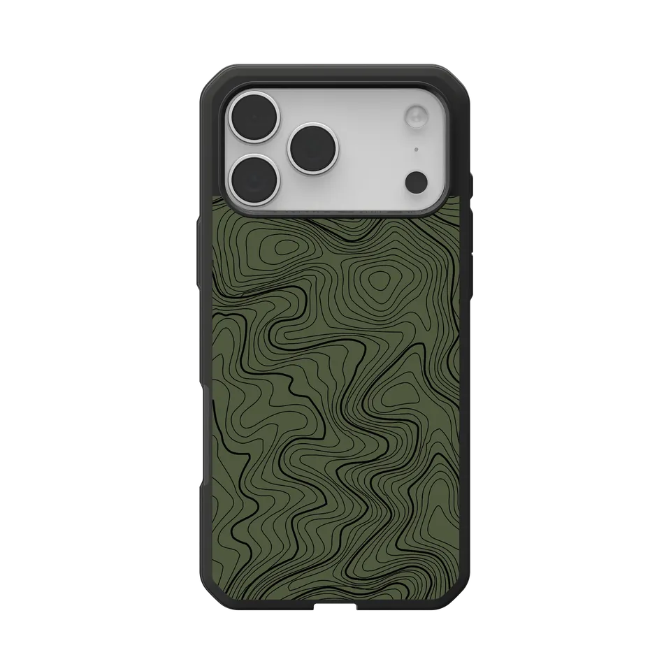 uag-civilian-lt-iphone-17-pro-max-handyh-lle-od-green-topography image 1