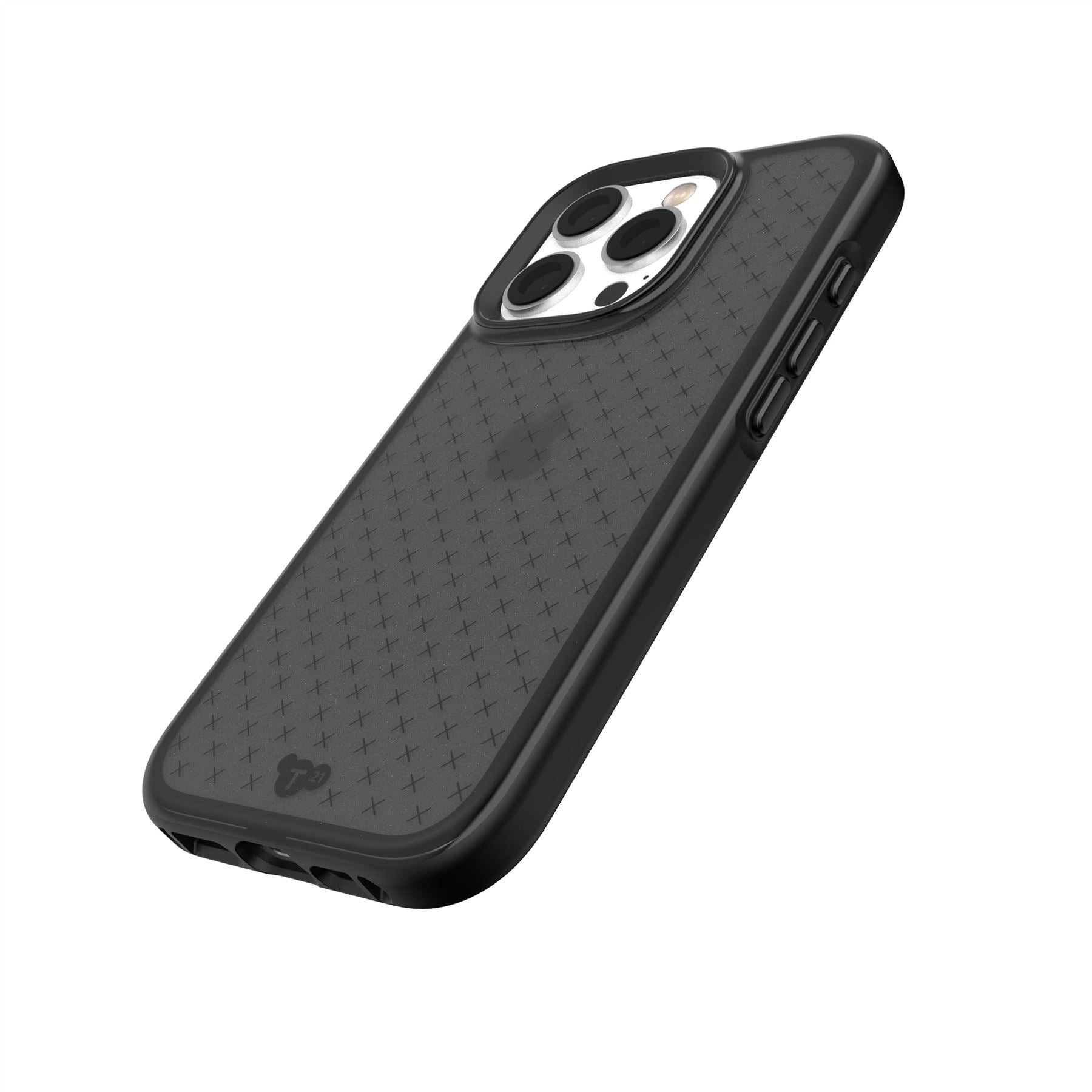 tech21-evocheck-iphone-16-pro-h-lle-smokey-black-16ft-schutz image 3