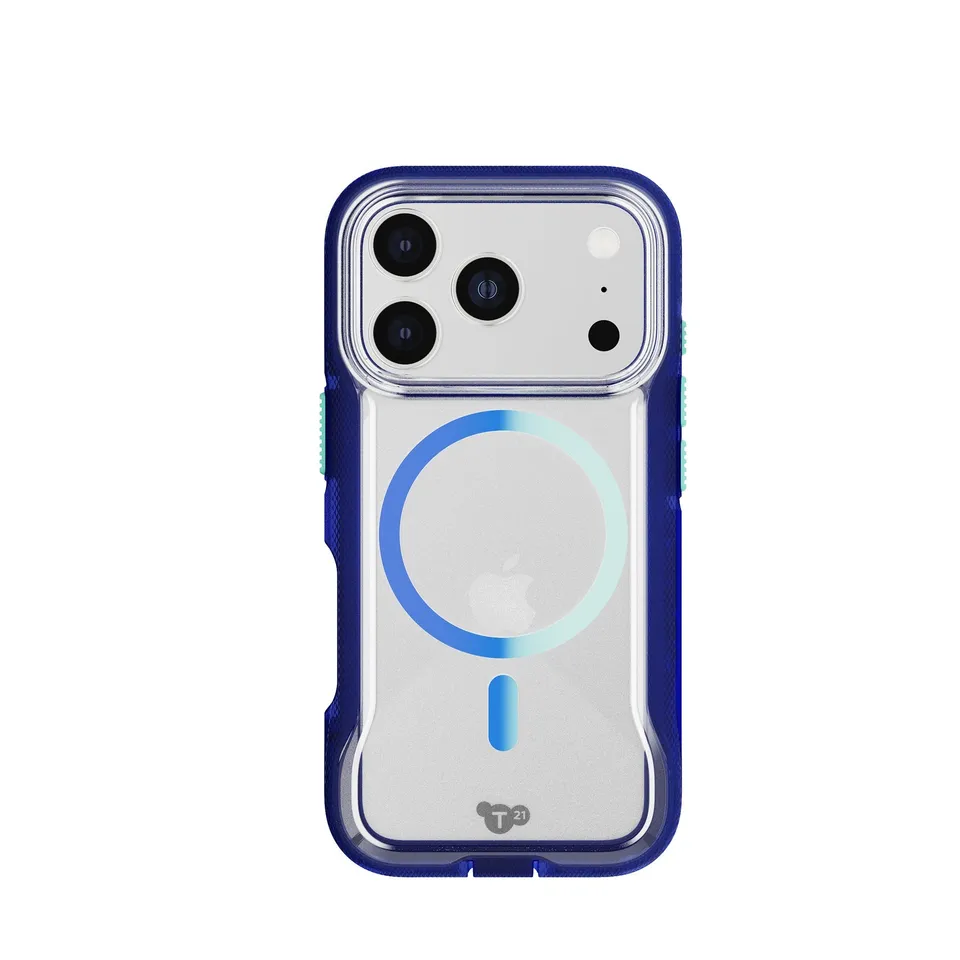 tech21-evopro-iphone-17-pro-h-lle-blue-mint-magsafe-10-m image 1