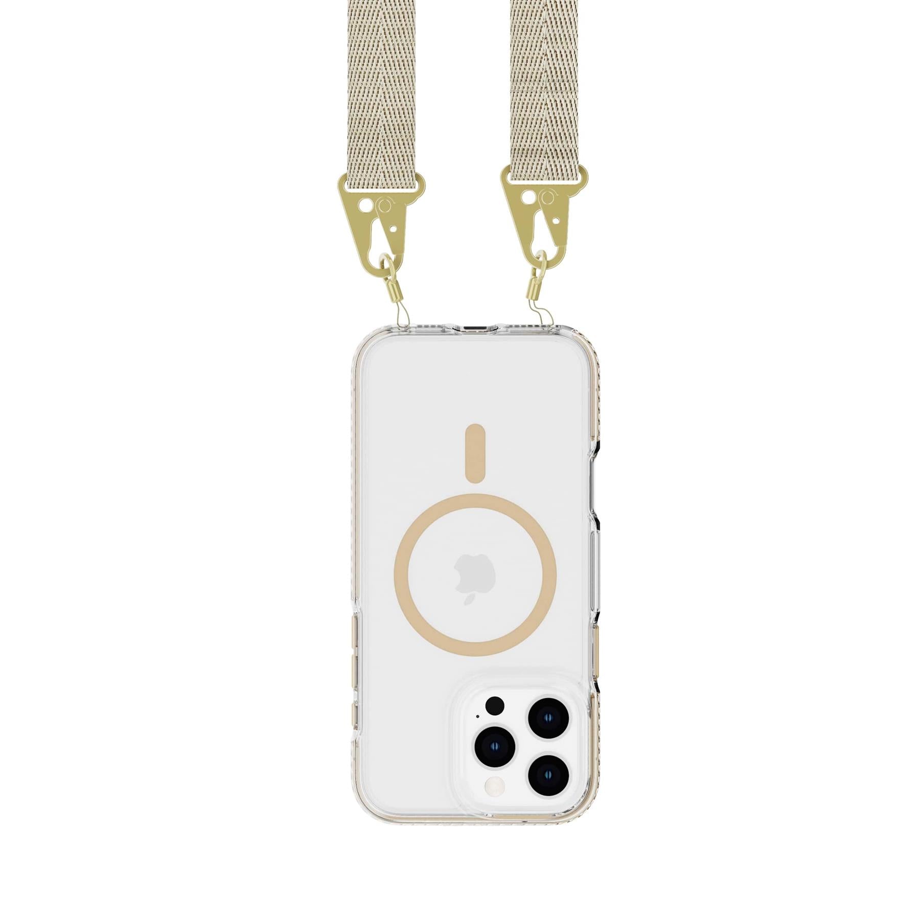 tech21-evocrystal-iphone-16-pro-max-h-lle-gold-cross-body image 2