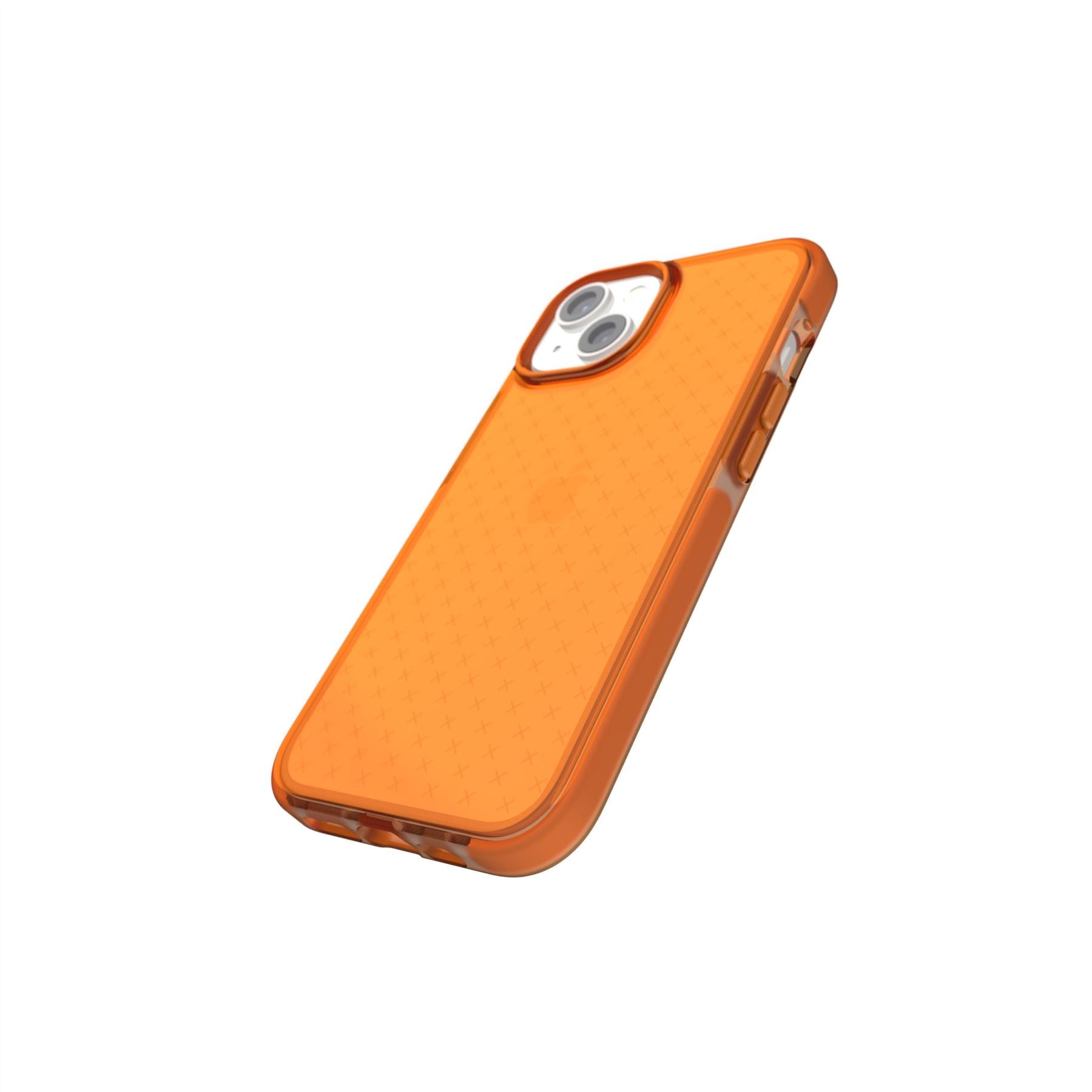 tech21-evocheck-iphone-15-14-13-h-lle-fizzy-orange-transparent image 3