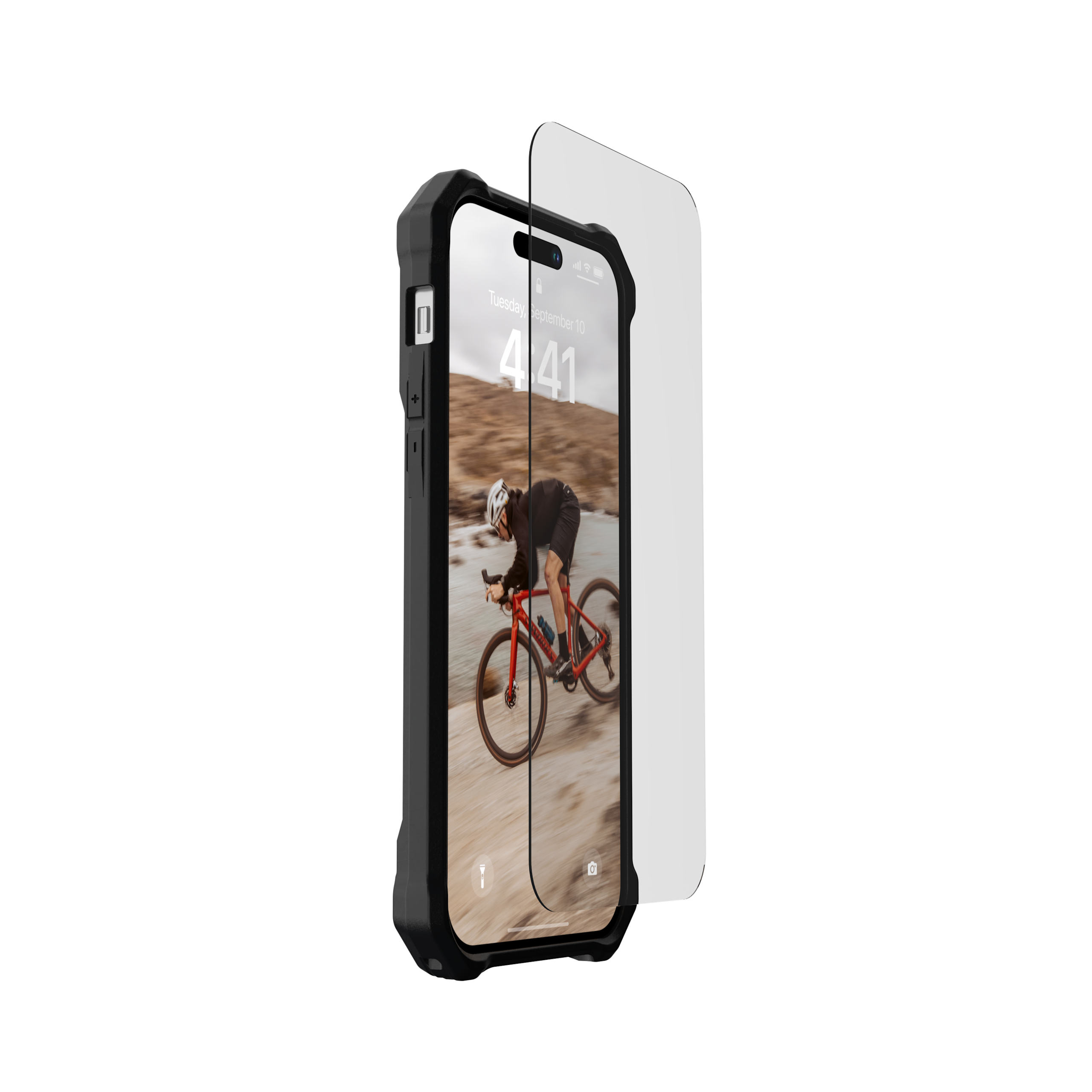 uag-standard-issue-shield-panzerglas-iphone-14-pro-max-klar image 4