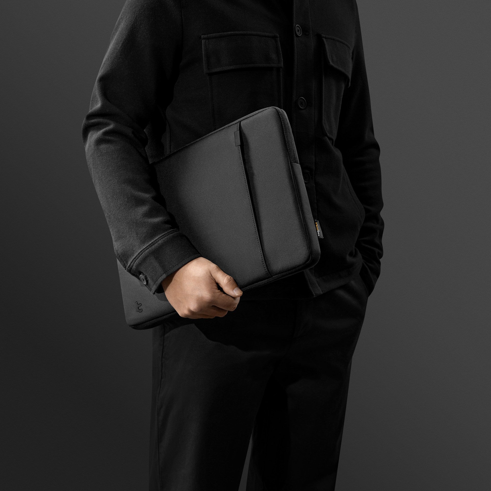 tomtoc-defender-a13-laptop-h-lle-13-zoll-cordura-schwarz-schutz image 7