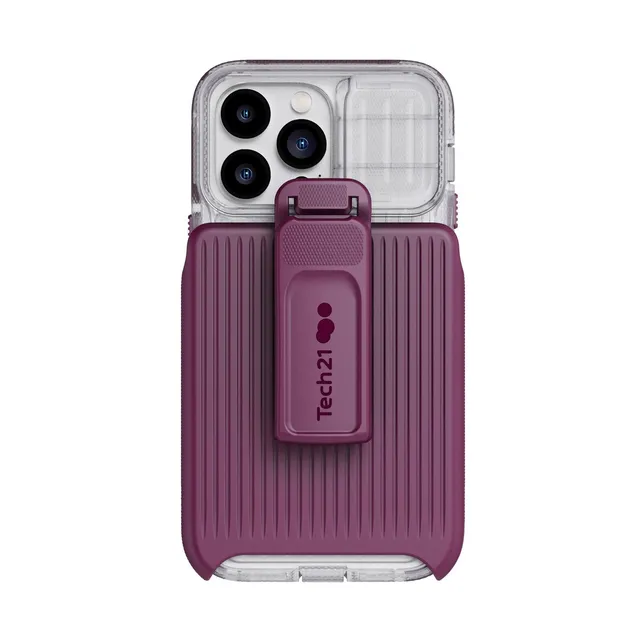 tech21-evomax-iphone-14-pro-max-h-lle-frosted-purple-magsafe image 1