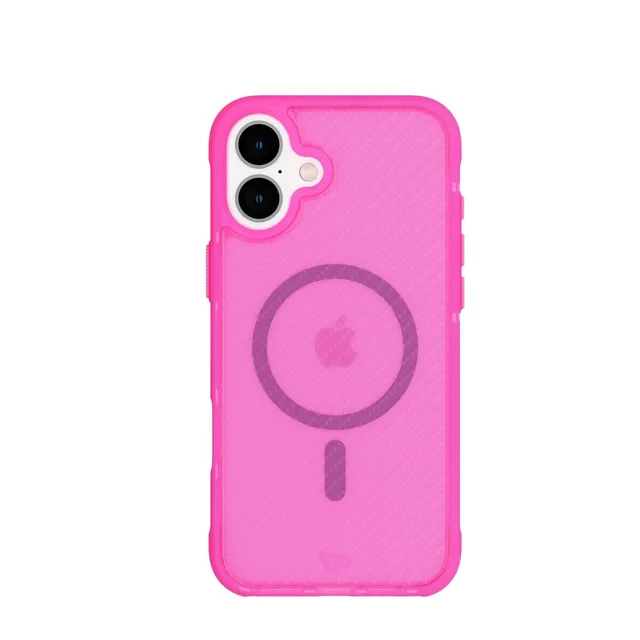 tech21-evoarmor-iphone-16-plus-magsafe-h-lle-transparent-pink image 1