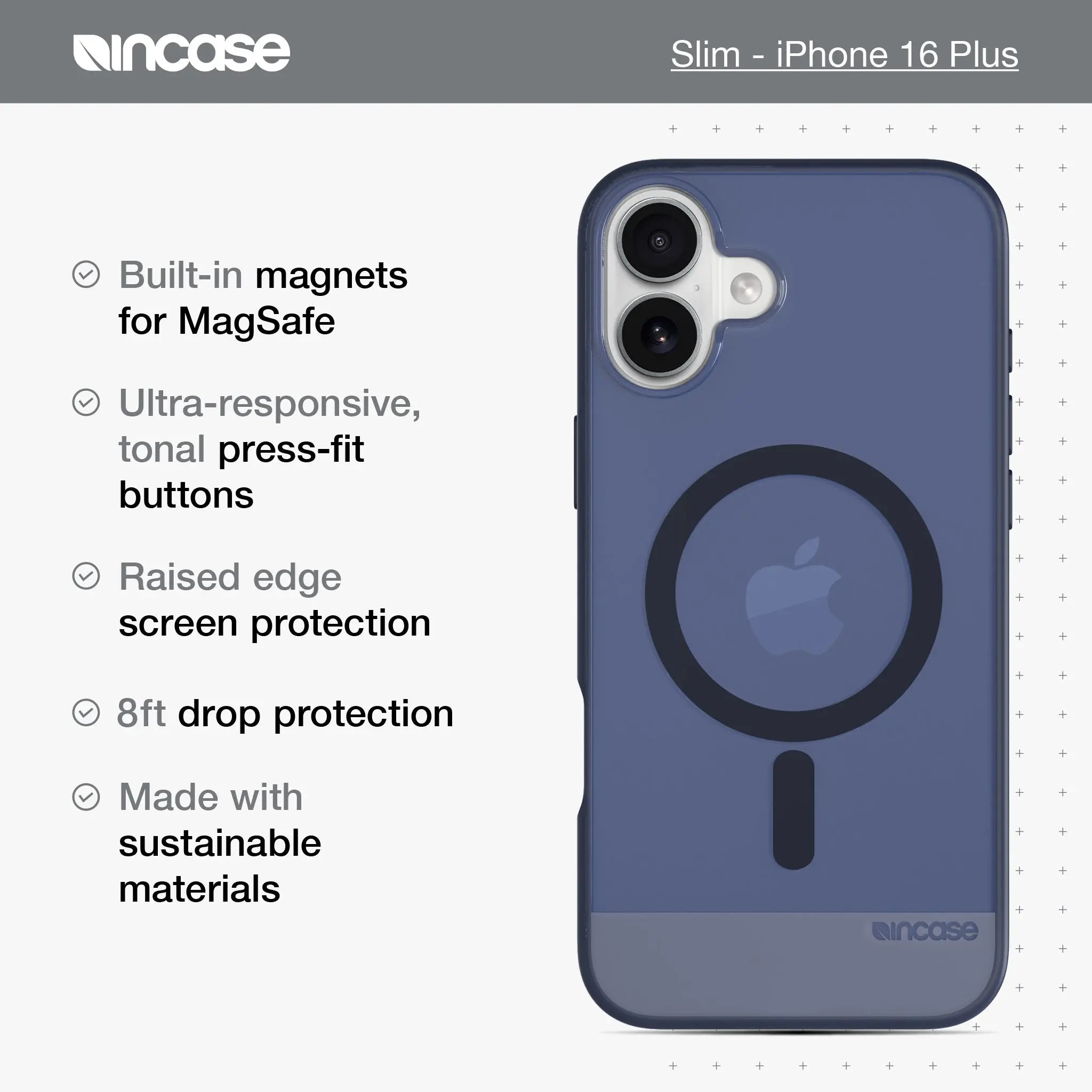incase-slim-case-iphone-16-plus-h-lle-schwarz-transparent-magsafe image 3