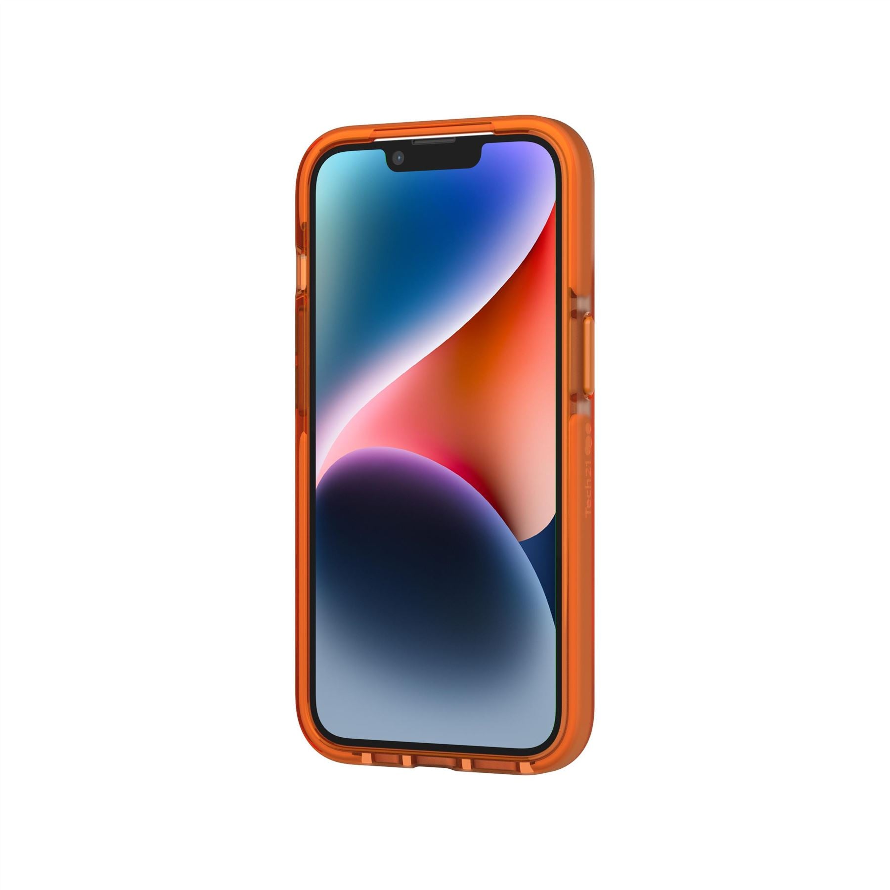tech21-evocheck-iphone-15-14-13-h-lle-fizzy-orange-transparent image 6