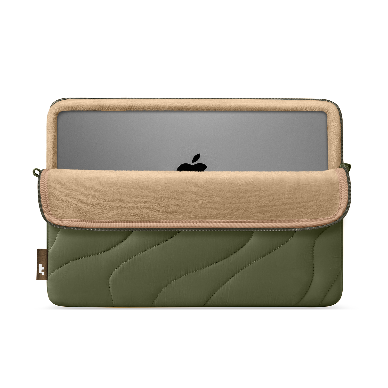 tomtoc-terra-a27-laptop-sleeve-15-zoll-macbook-air-gr-n-recycling image 2