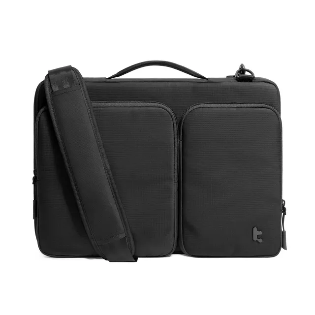 tomtoc-defender-a42-laptop-schultertasche-16-zoll-schwarz image 1