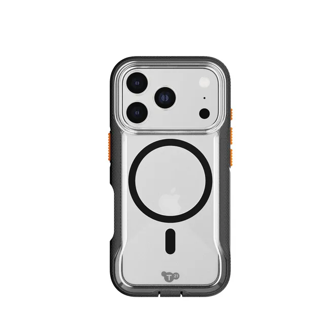 tech21-evopro-iphone-17-pro-h-lle-magsafe-clear-black-10m-schutz image 1