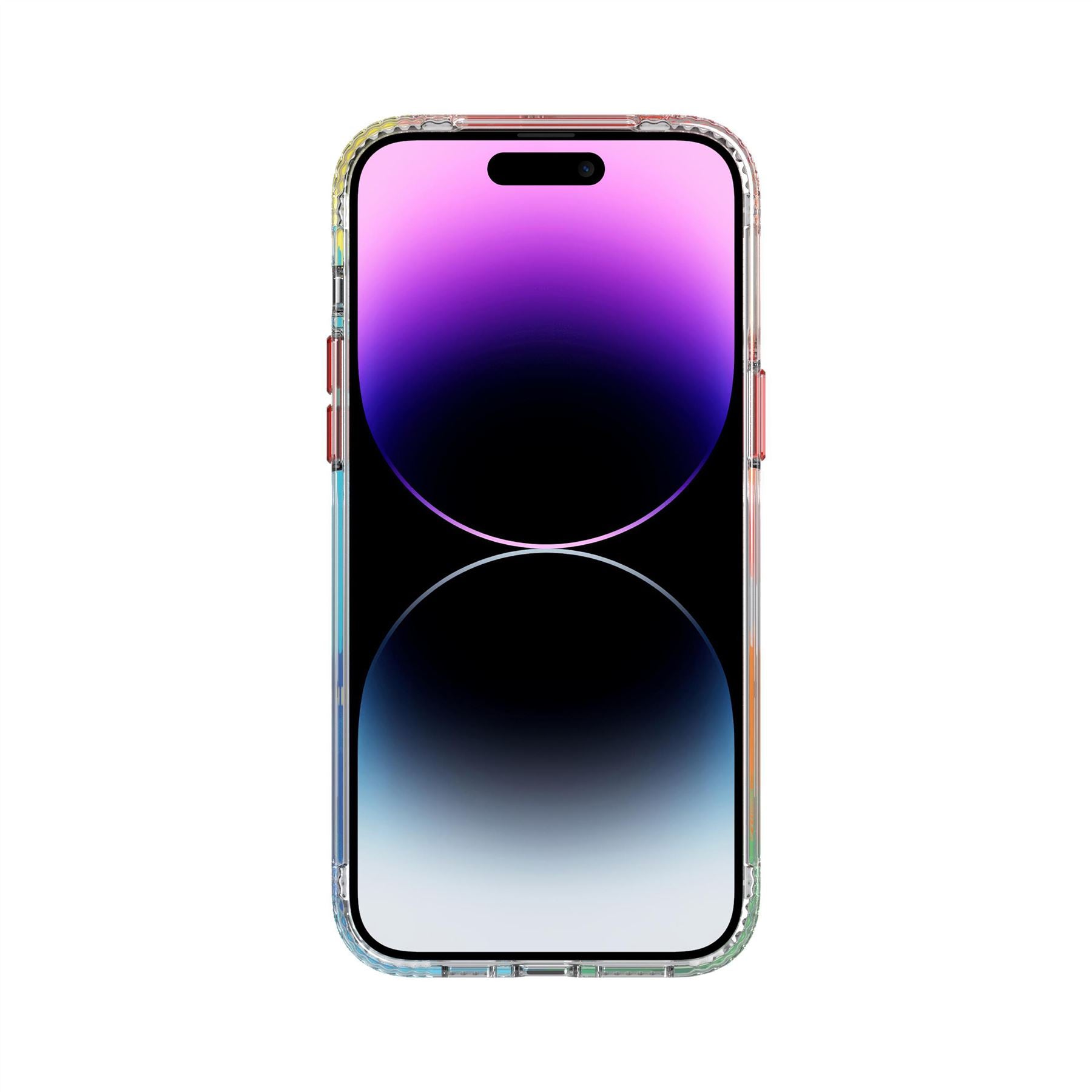 tech21-evoart-iphone-14-pro-max-h-lle-bubble-bounce-magsafe-bunt image 2