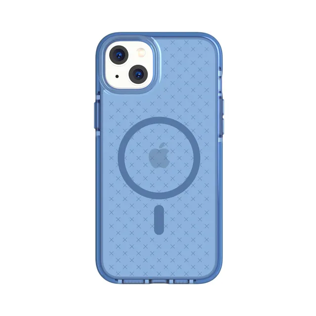 tech21-evocheck-iphone-14-plus-h-lle-tranquil-blue-magsafe image 1