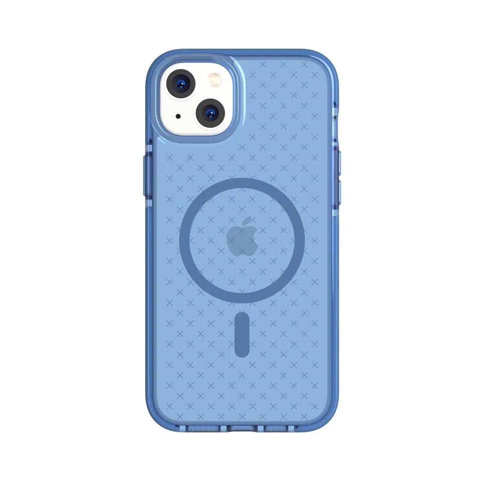 tech21-evocheck-iphone-14-plus-h-lle-tranquil-blue-magsafe image 1