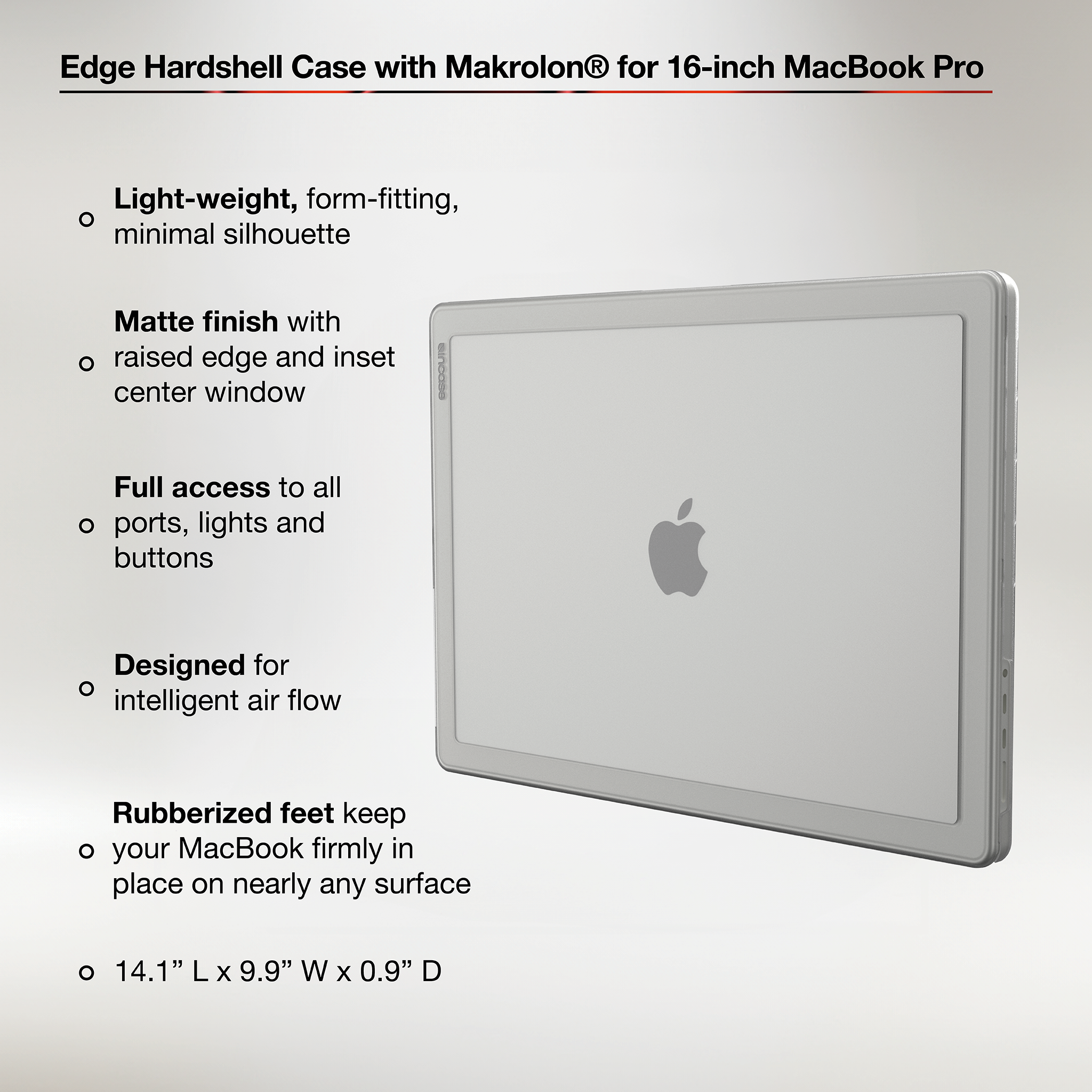incase-edge-hardshell-macbook-pro-16-zoll-case-schwarz-makrolon image 3