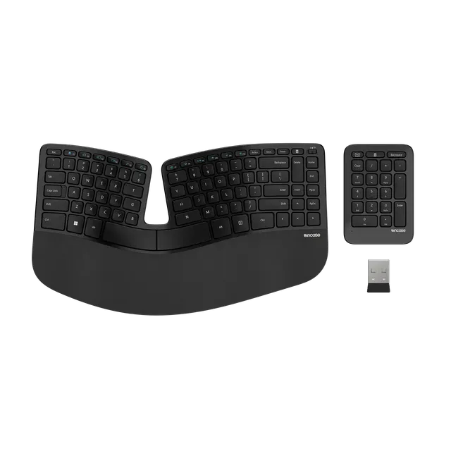 incase-designed-by-microsoft-sculpt-tastatur-schwarz-ergonomisch image 1