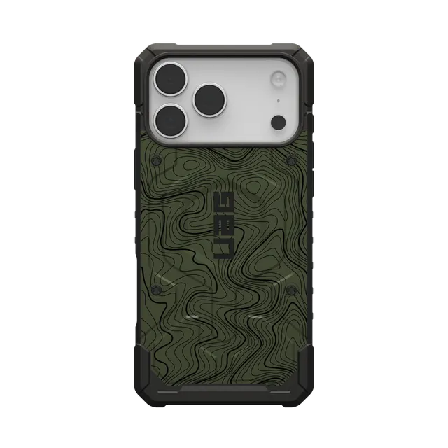 uag-pathfinder-iphone-17-pro-max-h-lle-od-green-topo-magsafe image 1