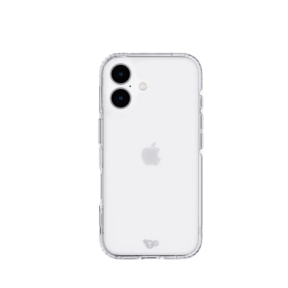 tech21-evoclear-iphone-16-h-lle-clear-transparent-12ft image 1