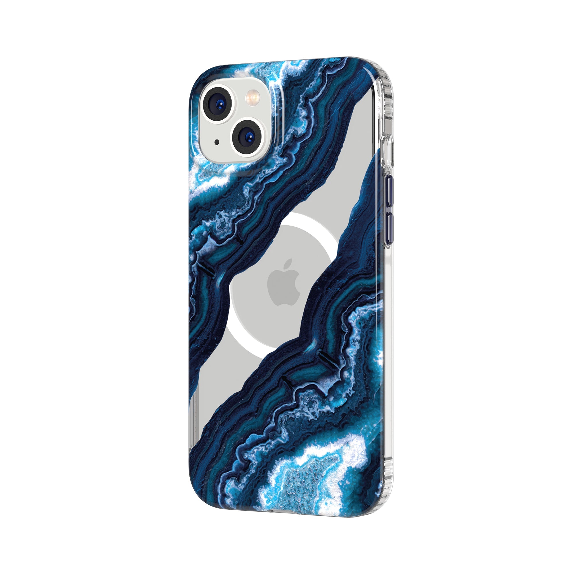tech21-evoart-iphone-14-plus-handyh-lle-clear-midnight-quartz-magsafe image 5