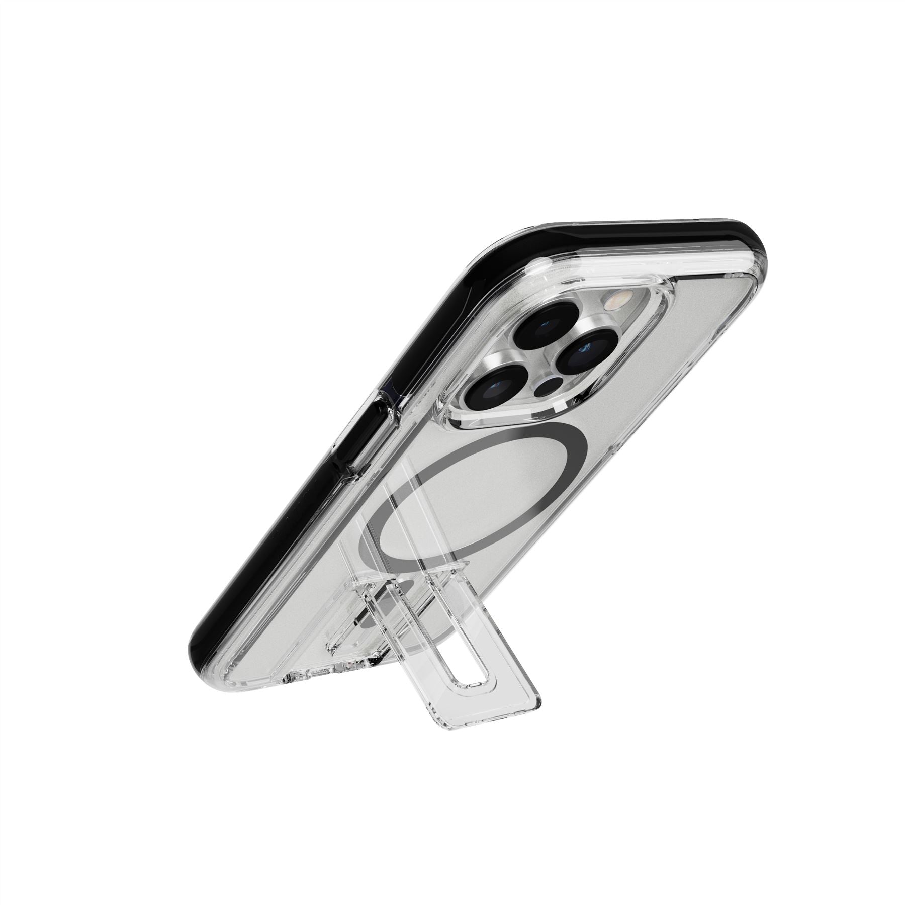 tech21-evocrystal-kick-handyhulle-iphone-14-pro-clear-black image 4