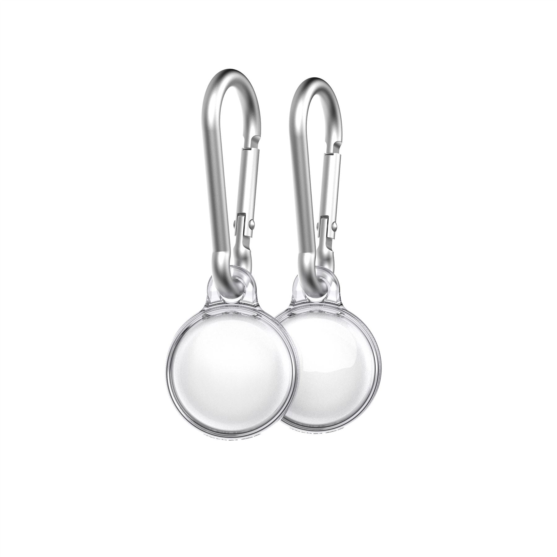 tech21-evoclear-airtag-h-lle-clear-2er-mit-karabiner image 2