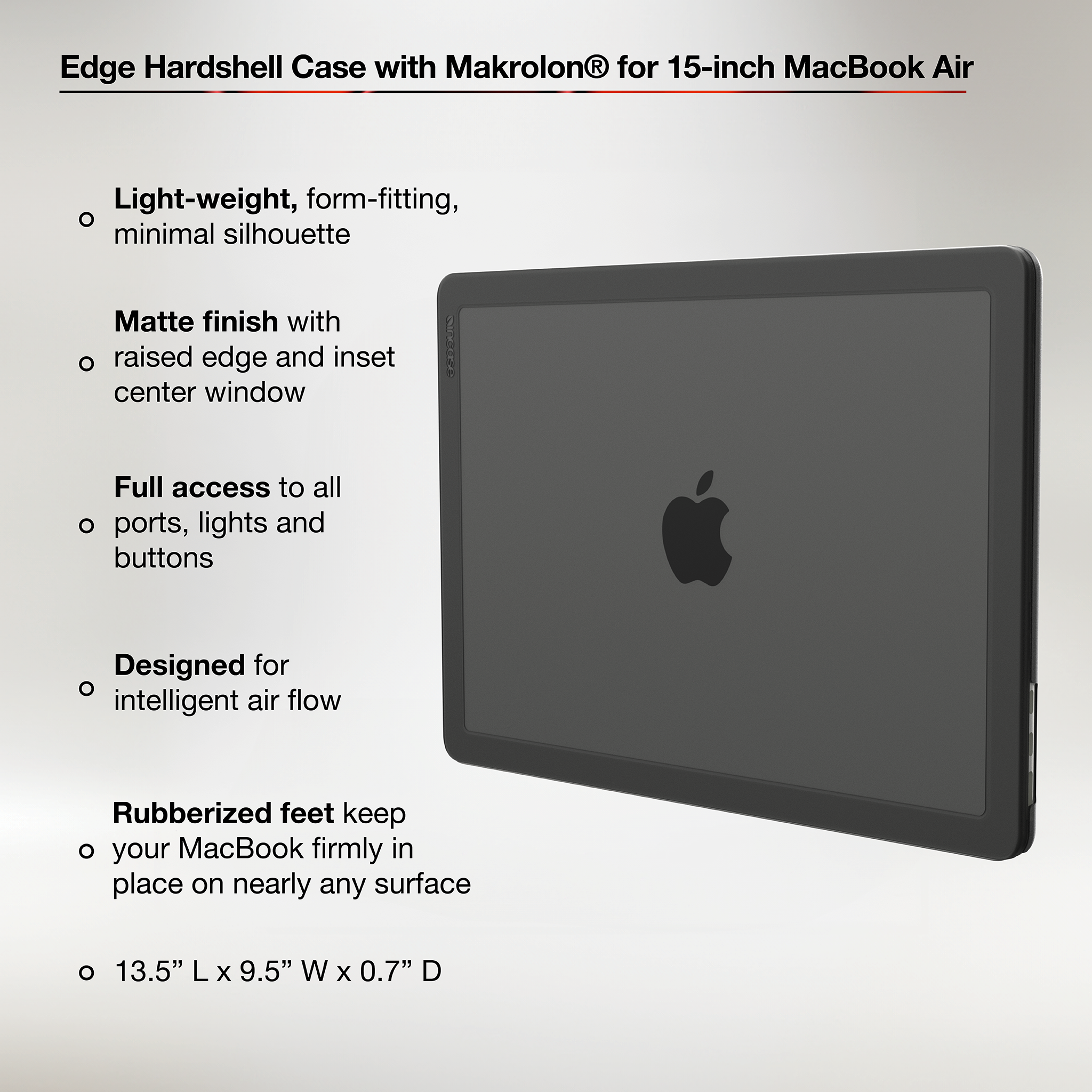 incase-edge-hardshell-macbook-air-15-zoll-h-lle-schwarz image 3