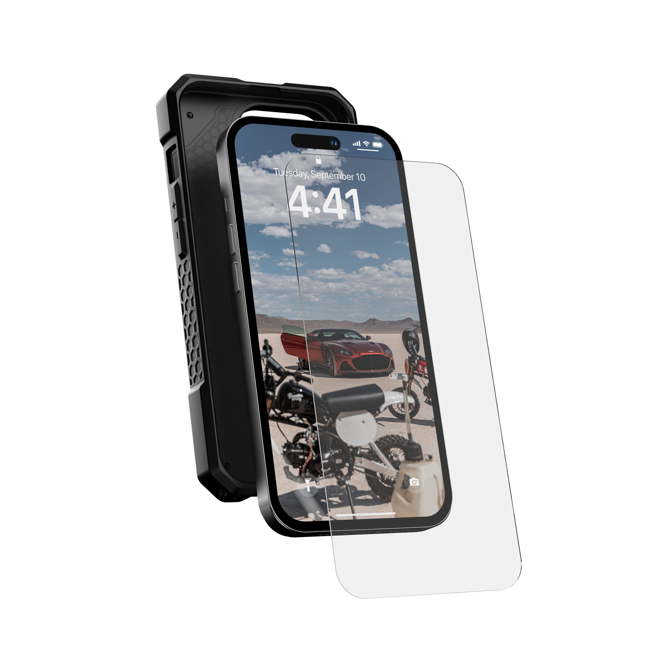 uag-standard-issue-iphone-14-pro-panzerglas-shield-plus image 3