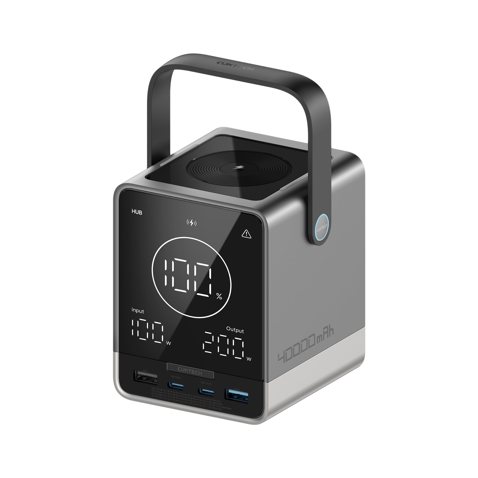 cuktech-30-powerbank-40000mah-300w-schnellladen image 1